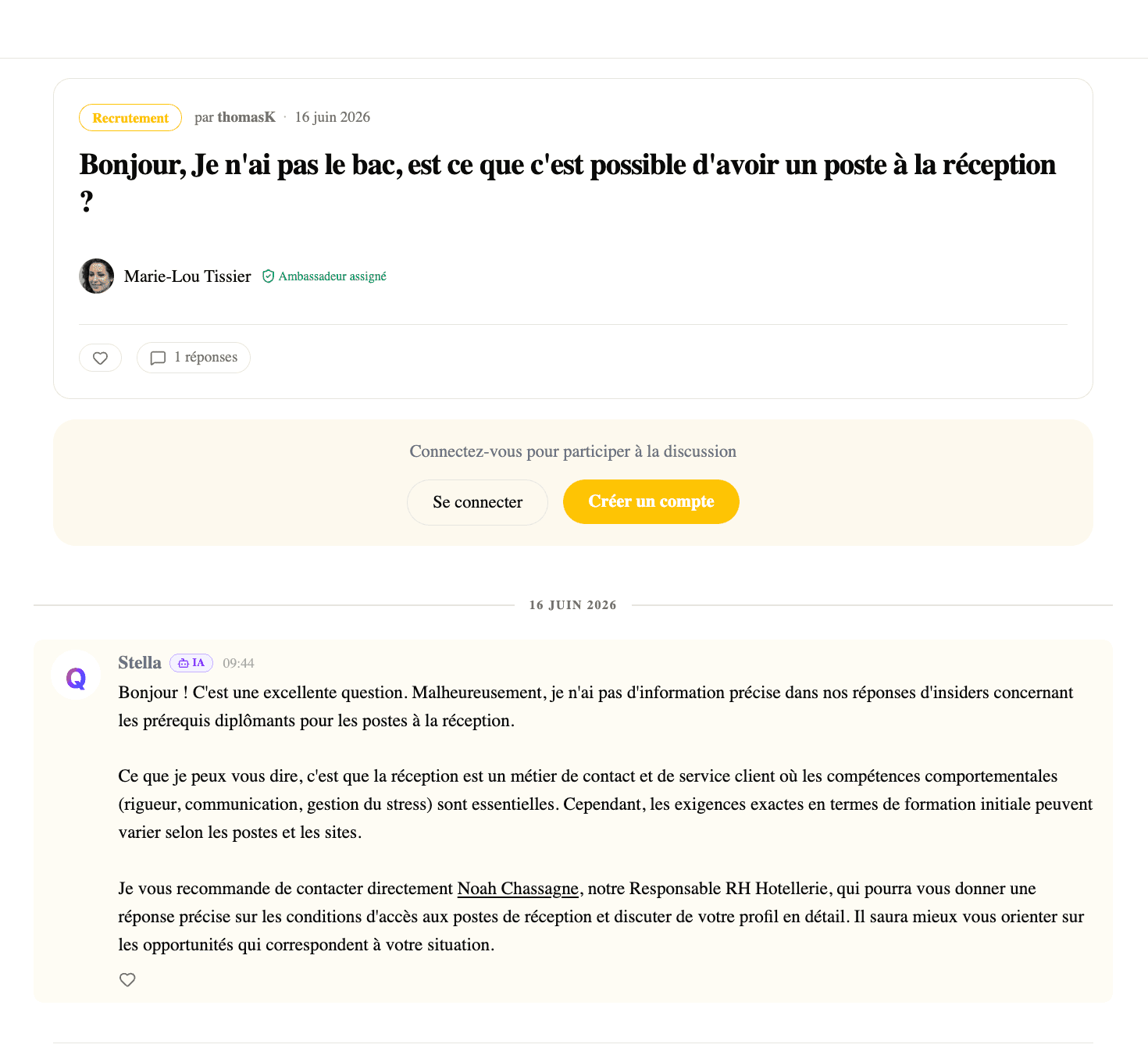 IA Stella — capture d'écran